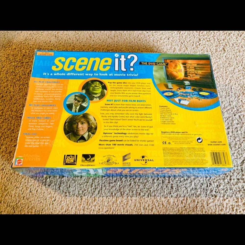 Scene It Original 2003 Movie New Sealed - Picture 2 of 2